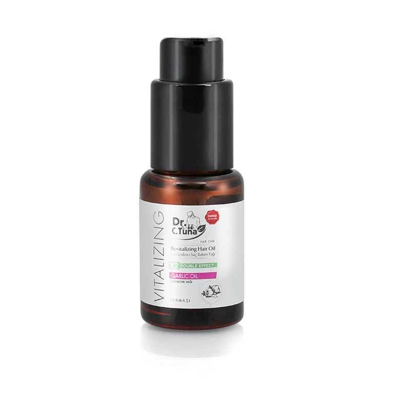 Dr. C. Tuna Vitalizing regeneráló hajolaj fokhagymával – 30 ml – Farmasi termékfotó