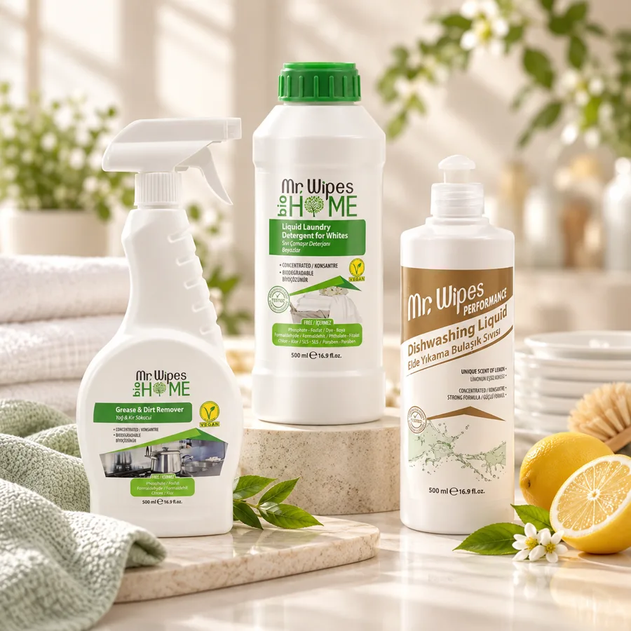 Otthon – Farmasi termékek kompozíciója